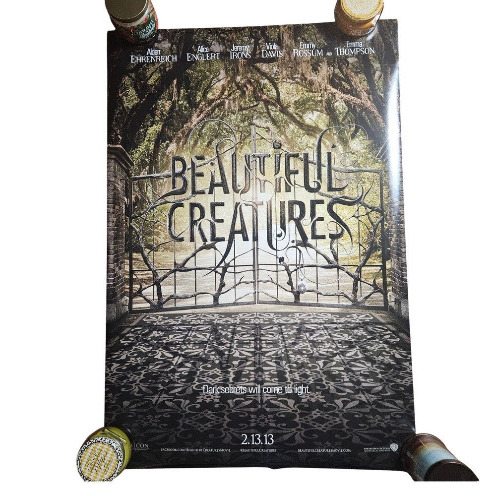 Beautiful Creatures 2013 Movie‎ Poster 27x40 Alice Englert Viola Davis D/S